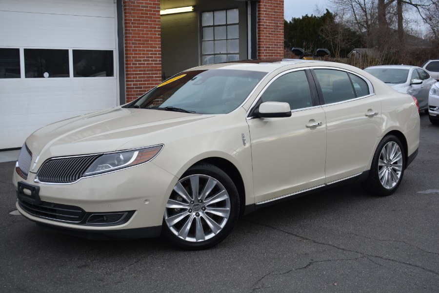 2014 Lincoln MKS 4dr Sdn 3.5L AWD EcoBoost, available for sale in ENFIELD, Connecticut | Longmeadow Motor Cars. ENFIELD, Connecticut