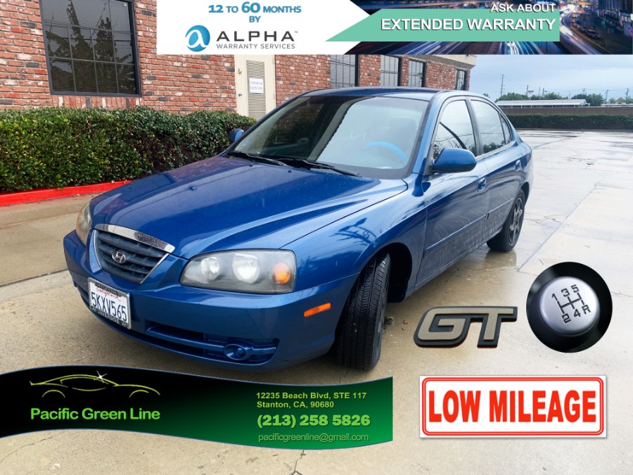 2005 Hyundai Elantra 4dr Sdn GT Manual, available for sale in Lake Forest, California | Pacific Green Line. Lake Forest, California
