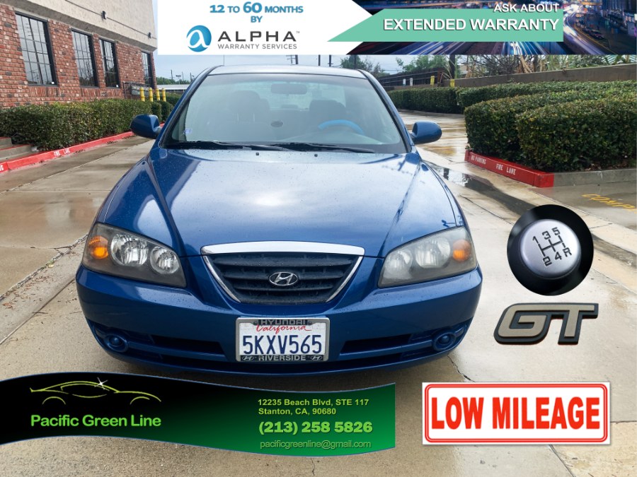 2005 Hyundai Elantra 4dr Sdn GT Manual, available for sale in Lake Forest, California | Pacific Green Line. Lake Forest, California 2005 Hyundai Elantra 4dr Sdn GT Manual, available for sale in Lake Forest, California | Pacific Green Line. Lake Forest, California