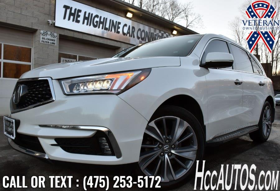 2018 Acura MDX SH-AWD Tech Pkg, available for sale in Waterbury, Connecticut | Highline Car Connection. Waterbury, Connecticut