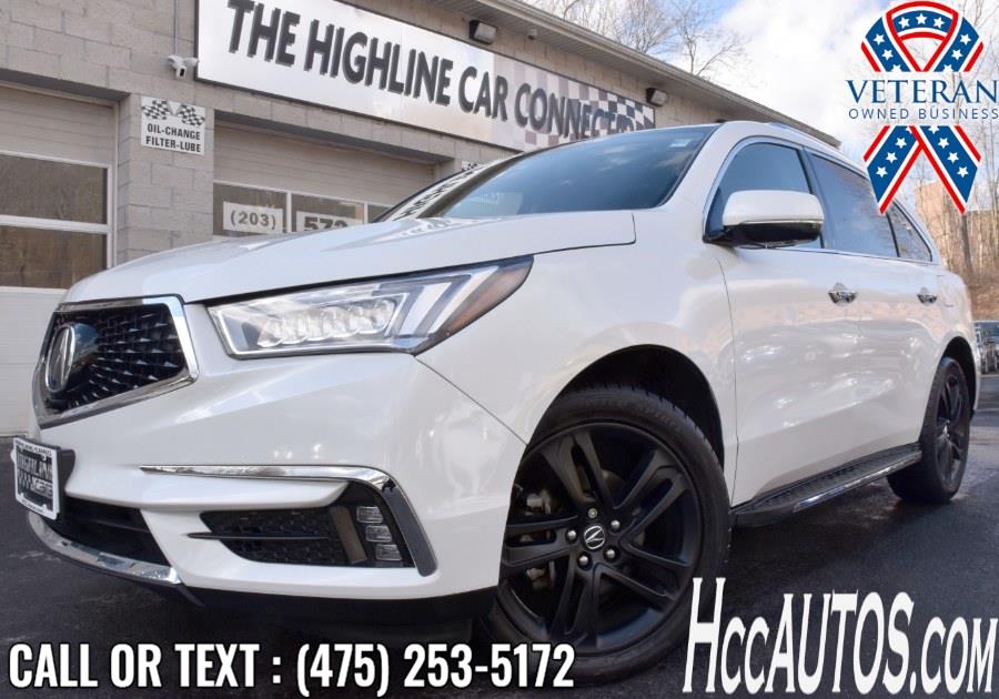 2018 Acura MDX SH-AWD w/Advance Pkg, available for sale in Waterbury, Connecticut | Highline Car Connection. Waterbury, Connecticut