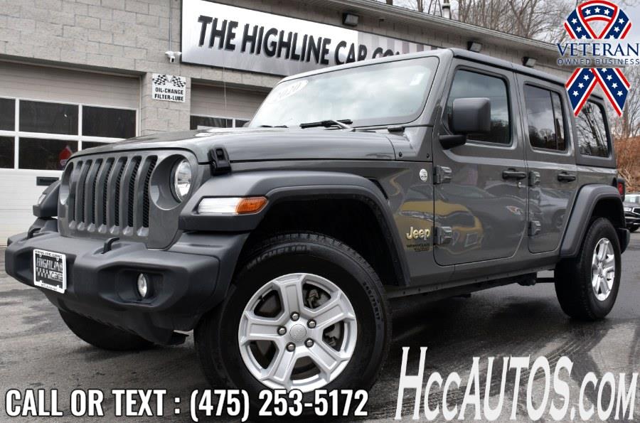 2020 Jeep Wrangler Unlimited Sport S 4x4, available for sale in Waterbury, Connecticut | Highline Car Connection. Waterbury, Connecticut