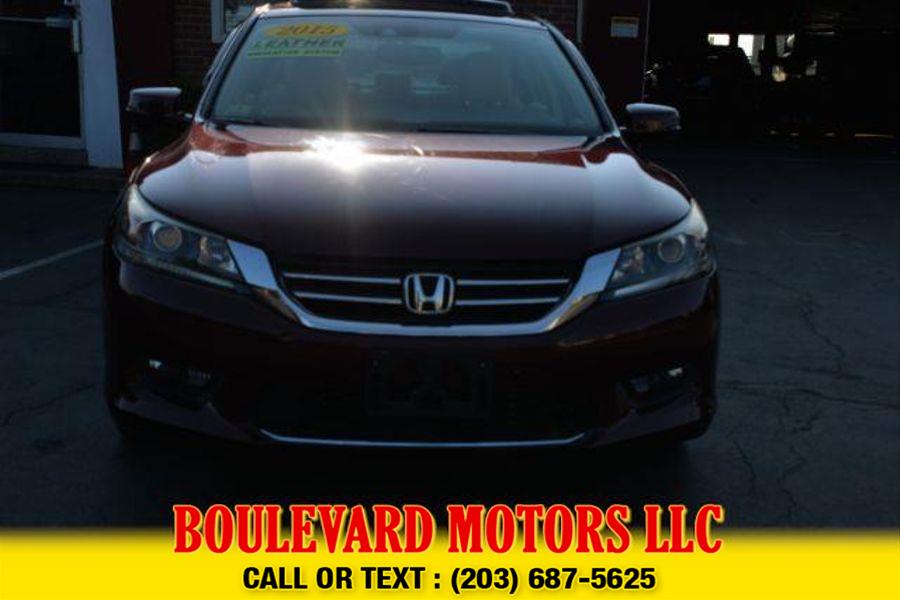 2015 Honda Accord EX-L Sedan 4D, available for sale in New Haven, Connecticut | Boulevard Motors LLC. New Haven, Connecticut 2015 Honda Accord EX-L Sedan 4D, available for sale in New Haven, Connecticut | Boulevard Motors LLC. New Haven, Connecticut