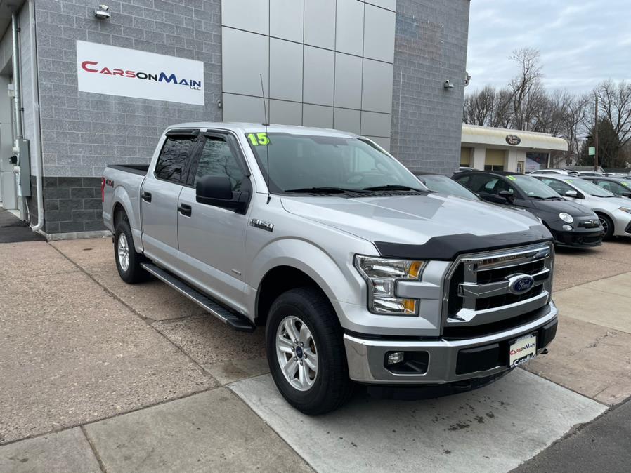 2015 Ford F-150 4WD SuperCrew 145" XLT, available for sale in Manchester, Connecticut | Carsonmain LLC. Manchester, Connecticut