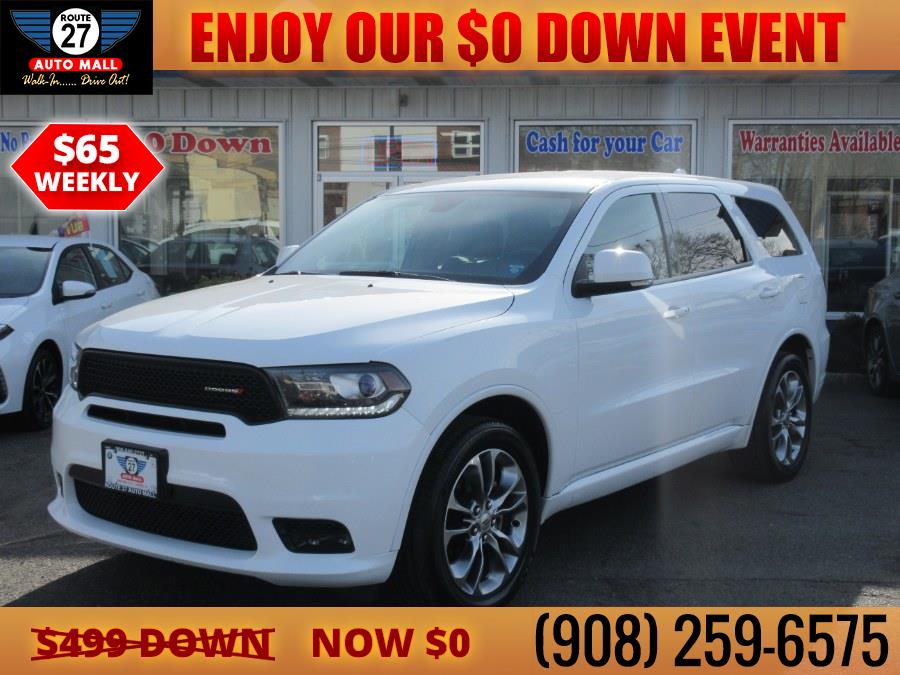 2019 Dodge Durango GT Plus AWD, available for sale in Linden, New Jersey | Route 27 Auto Mall. Linden, New Jersey