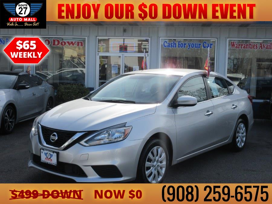 2019 Nissan Sentra S CVT, available for sale in Linden, New Jersey | Route 27 Auto Mall. Linden, New Jersey