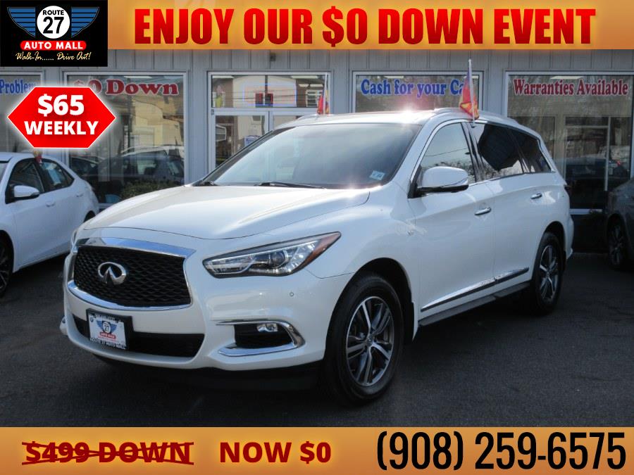 2017 INFINITI QX60 AWD, available for sale in Linden, New Jersey | Route 27 Auto Mall. Linden, New Jersey 2017 INFINITI QX60 AWD, available for sale in Linden, New Jersey | Route 27 Auto Mall. Linden, New Jersey