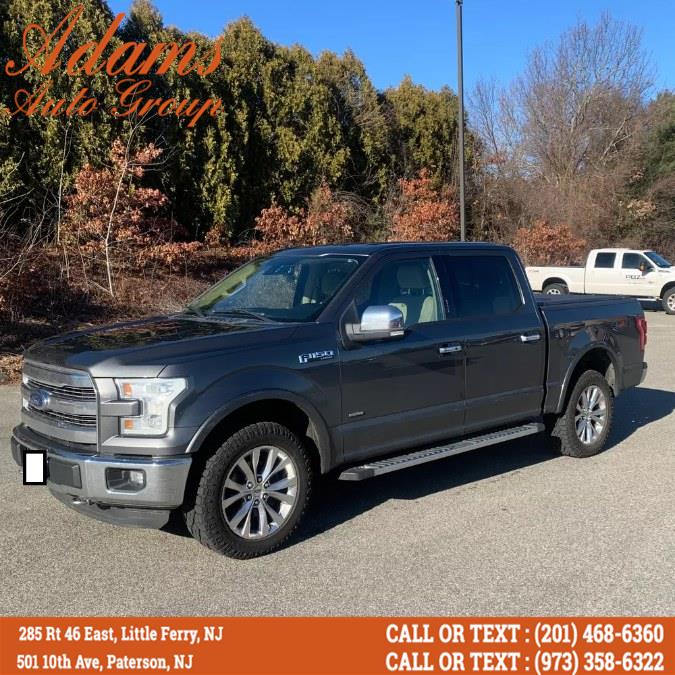 2015 Ford F-150 4WD SuperCrew 145" Lariat, available for sale in Paterson, New Jersey | Adams Auto Group. Paterson, New Jersey