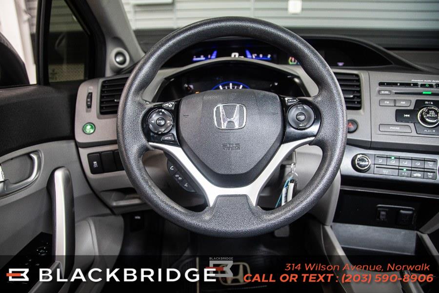 Used Honda Civic Cpe 2dr Man EX 2012 | Black Bridge Motors, LLC. Norwalk, Connecticut Used Honda Civic Cpe 2dr Man EX 2012 | Black Bridge Motors, LLC. Norwalk, Connecticut