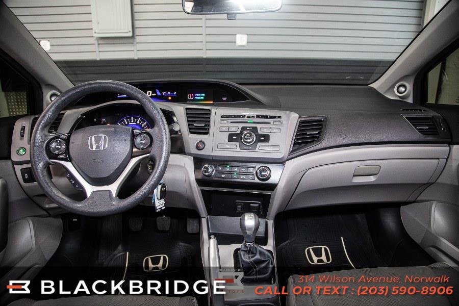 Used Honda Civic Cpe 2dr Man EX 2012 | Black Bridge Motors, LLC. Norwalk, Connecticut Used Honda Civic Cpe 2dr Man EX 2012 | Black Bridge Motors, LLC. Norwalk, Connecticut