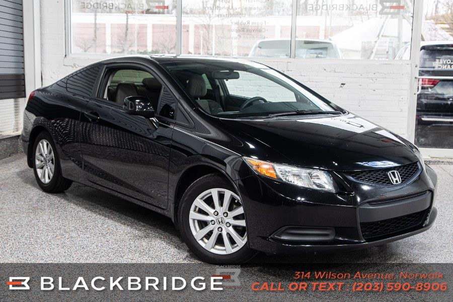 Used Honda Civic Cpe 2dr Man EX 2012 | Black Bridge Motors, LLC. Norwalk, Connecticut Used Honda Civic Cpe 2dr Man EX 2012 | Black Bridge Motors, LLC. Norwalk, Connecticut