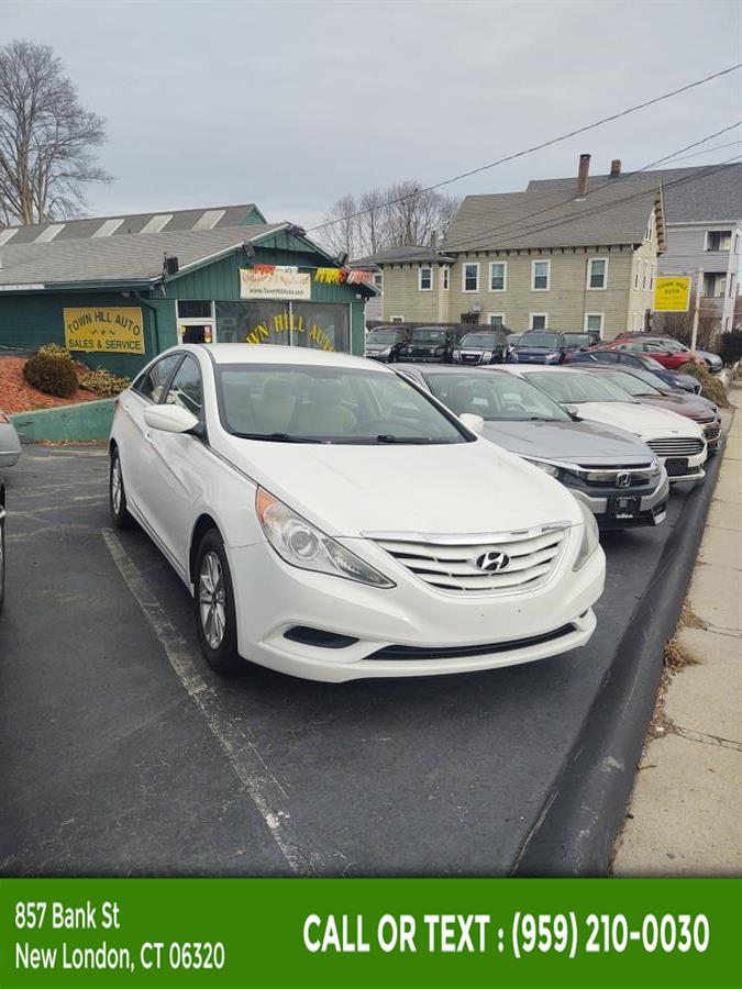 2013 Hyundai Sonata 4dr Sdn 2.4L Auto GLS, available for sale in New London, Connecticut | McAvoy Inc dba Town Hill Auto. New London, Connecticut