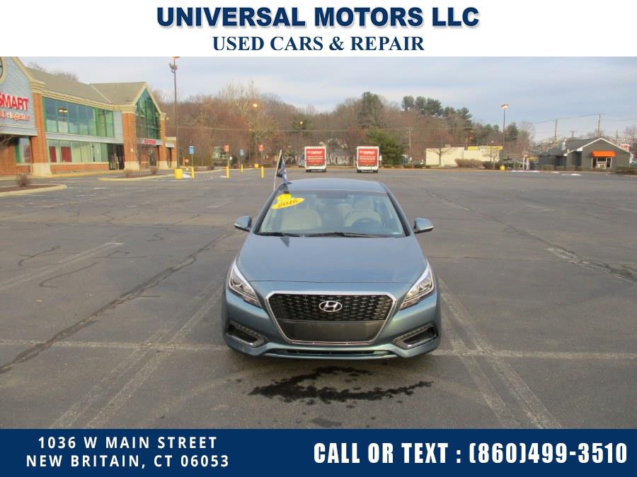2016 Hyundai Sonata Hybrid 4dr Sdn SE, available for sale in New Britain, Connecticut | Universal Motors LLC. New Britain, Connecticut