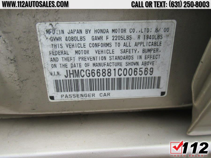 2001 Honda Accord Sdn EX Auto ULEV w/Leather, available for sale in Patchogue, New York | 112 Auto Sales. Patchogue, New York 2001 Honda Accord Sdn EX Auto ULEV w/Leather, available for sale in Patchogue, New York | 112 Auto Sales. Patchogue, New York