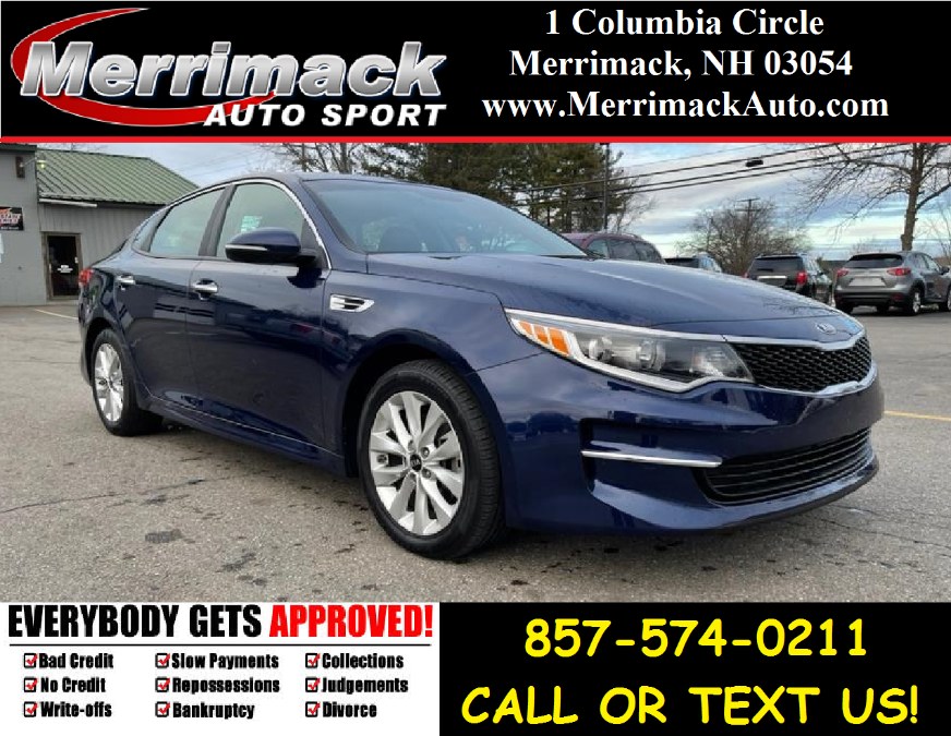 2018 Kia Optima LX Auto, available for sale in Merrimack, New Hampshire | Merrimack Autosport. Merrimack, New Hampshire 2018 Kia Optima LX Auto, available for sale in Merrimack, New Hampshire | Merrimack Autosport. Merrimack, New Hampshire