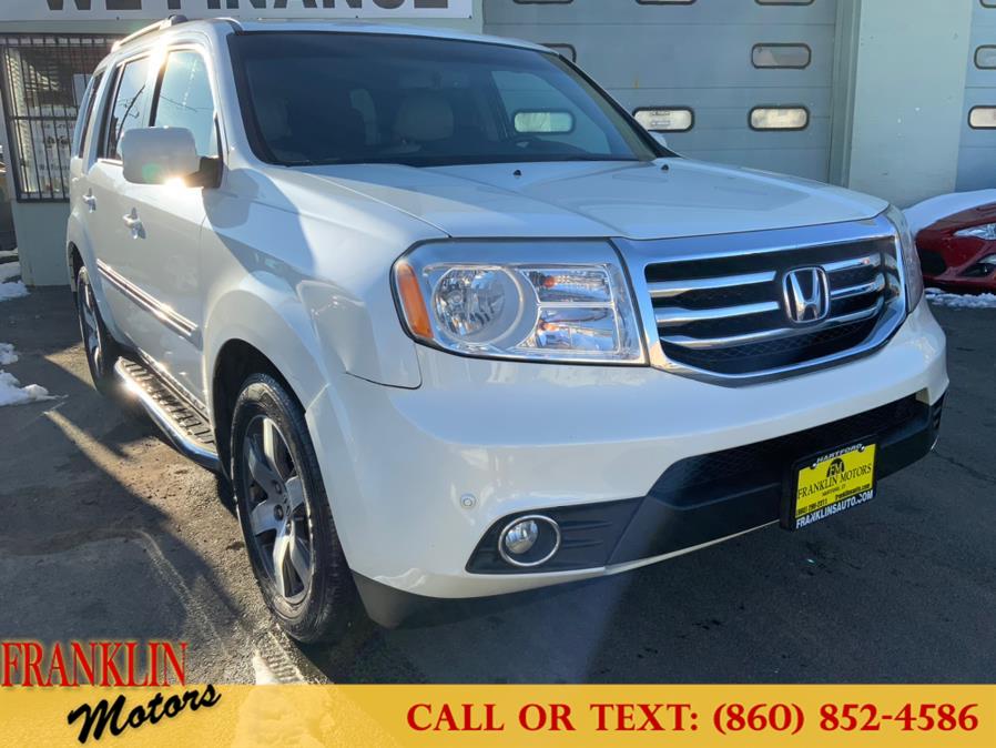 2012 Honda Pilot 4WD 4dr Touring w/RES & Navi, available for sale in Hartford, Connecticut | Franklin Motors Auto Sales LLC. Hartford, Connecticut