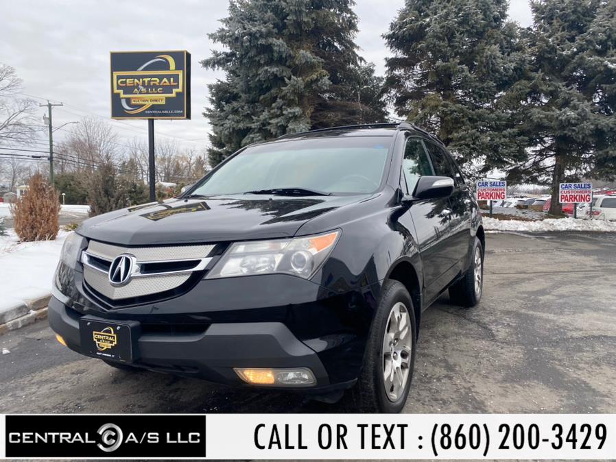 2009 Acura MDX AWD 4dr Tech Pkg, available for sale in East Windsor, Connecticut | Central A/S LLC. East Windsor, Connecticut