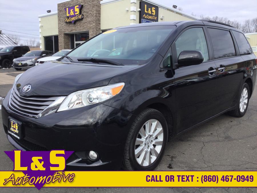 2015 Toyota Sienna 5dr 7-Pass Van XLE Premium AWD (Natl), available for sale in Plantsville, Connecticut | L&S Automotive LLC. Plantsville, Connecticut