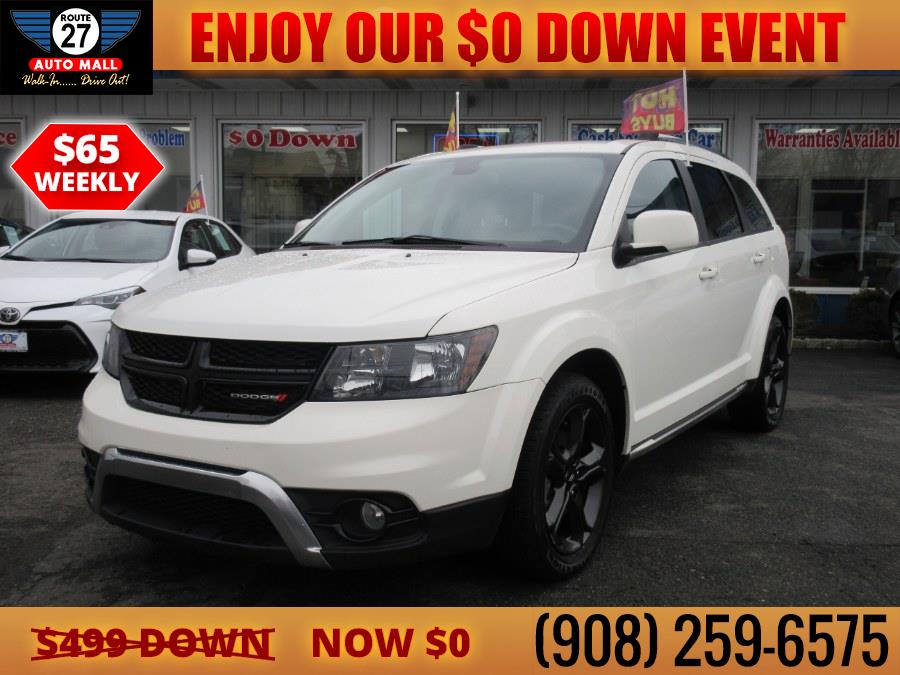 2018 Dodge Journey Crossroad FWD, available for sale in Linden, New Jersey | Route 27 Auto Mall. Linden, New Jersey 2018 Dodge Journey Crossroad FWD, available for sale in Linden, New Jersey | Route 27 Auto Mall. Linden, New Jersey