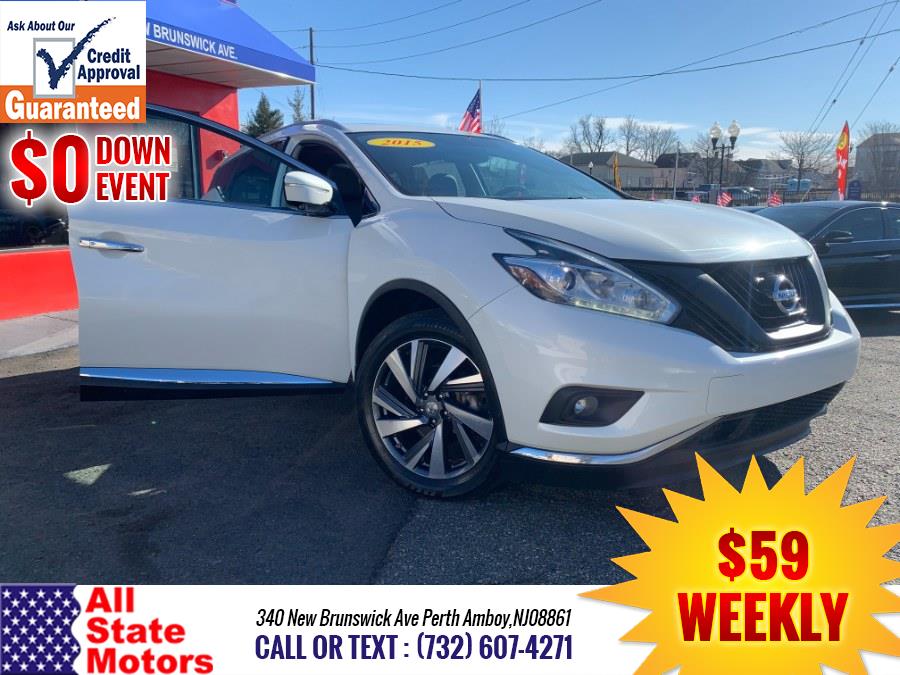 2015 Nissan Murano AWD 4dr Platinum, available for sale in Perth Amboy, New Jersey | All State Motor Inc. Perth Amboy, New Jersey 2015 Nissan Murano AWD 4dr Platinum, available for sale in Perth Amboy, New Jersey | All State Motor Inc. Perth Amboy, New Jersey