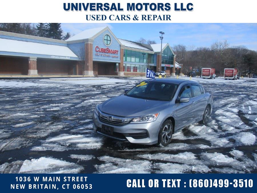 2017 Honda Accord Sedan LX CVT, available for sale in New Britain, Connecticut | Universal Motors LLC. New Britain, Connecticut