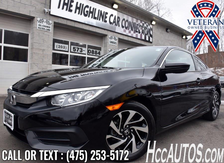 2017 Honda Civic Coupe LX CVT, available for sale in Waterbury, Connecticut | Highline Car Connection. Waterbury, Connecticut