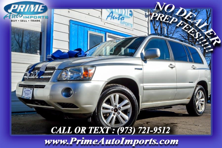 Used Toyota Highlander Hybrid 4WD 4dr w/3rd Row 2007 | Prime Auto Imports. Bloomingdale, New Jersey