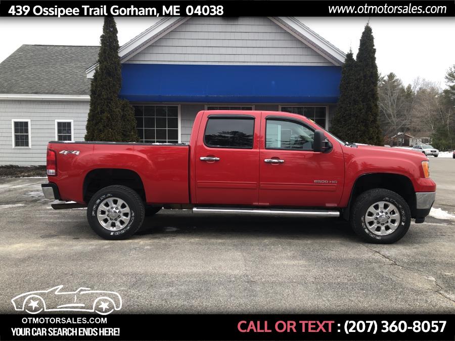 2012 GMC Sierra 2500HD 4WD Crew Cab 153.7" SLE, available for sale in Gorham, Maine | Ossipee Trail Motor Sales. Gorham, Maine