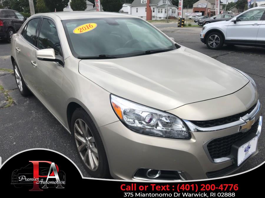 Used Chevrolet Malibu Limited 4dr Sdn LTZ 2016 | Premier Automotive Sales. Warwick, Rhode Island