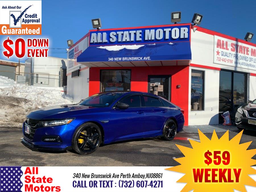 2018 Honda Accord Sedan Sport 2.0T Auto, available for sale in Perth Amboy, New Jersey | All State Motor Inc. Perth Amboy, New Jersey