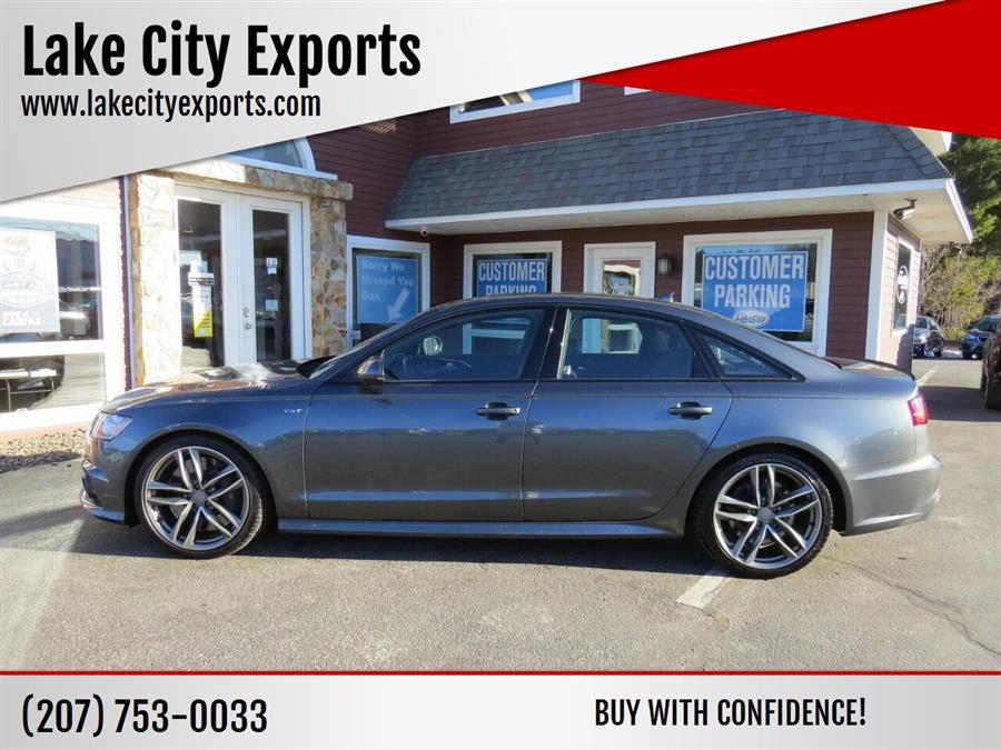 Used Audi S6 4.0T quattro Premium Plus AWD 4dr Sedan 2016 | Lake City Exports Inc. Auburn, Maine Used Audi S6 4.0T quattro Premium Plus AWD 4dr Sedan 2016 | Lake City Exports Inc. Auburn, Maine