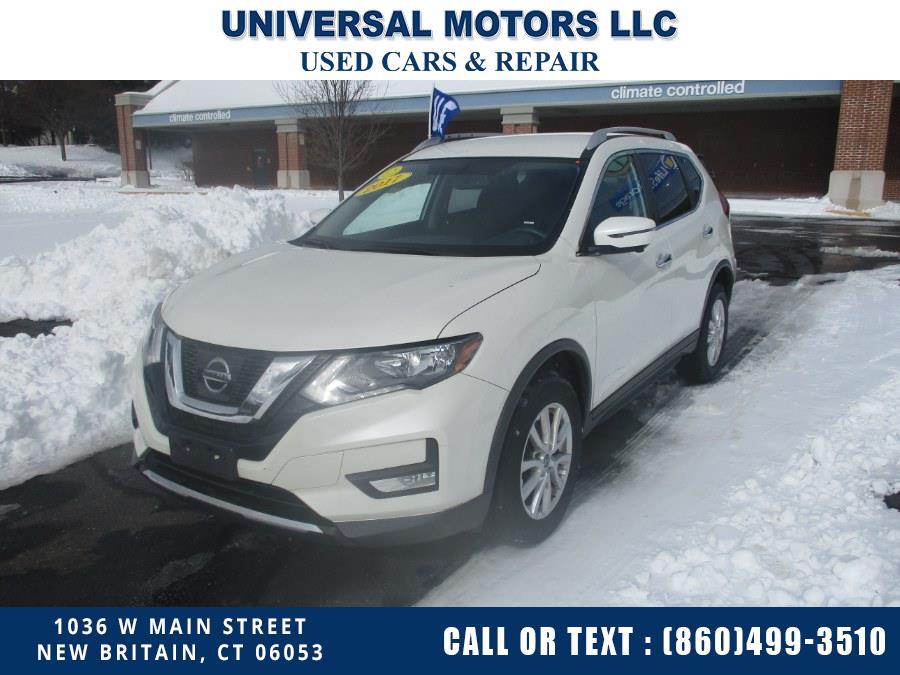2017 Nissan Rogue 2017.5 AWD SV, available for sale in New Britain, Connecticut | Universal Motors LLC. New Britain, Connecticut