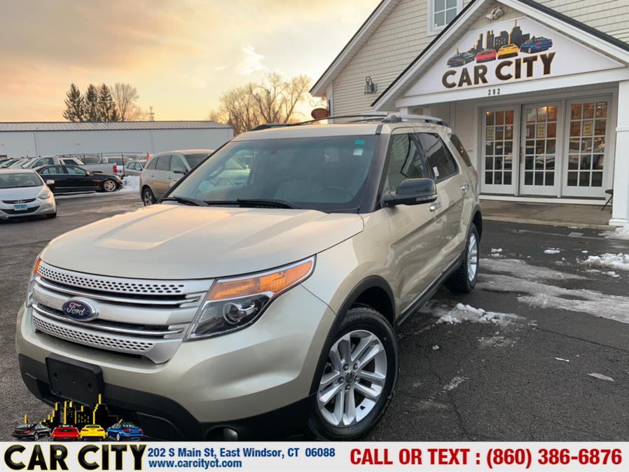 2011 Ford Explorer 4WD 4dr XLT, available for sale in East Windsor, Connecticut | Car City LLC. East Windsor, Connecticut