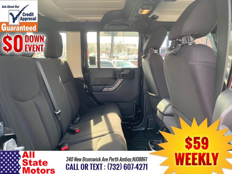 2014 Jeep Wrangler Unlimited 4WD 4dr Willys Wheeler, available for sale in Perth Amboy, New Jersey | All State Motor Inc. Perth Amboy, New Jersey 2014 Jeep Wrangler Unlimited 4WD 4dr Willys Wheeler, available for sale in Perth Amboy, New Jersey | All State Motor Inc. Perth Amboy, New Jersey