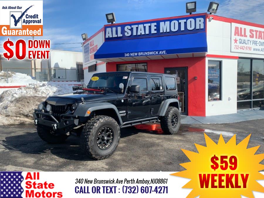 2014 Jeep Wrangler Unlimited 4WD 4dr Willys Wheeler, available for sale in Perth Amboy, New Jersey | All State Motor Inc. Perth Amboy, New Jersey