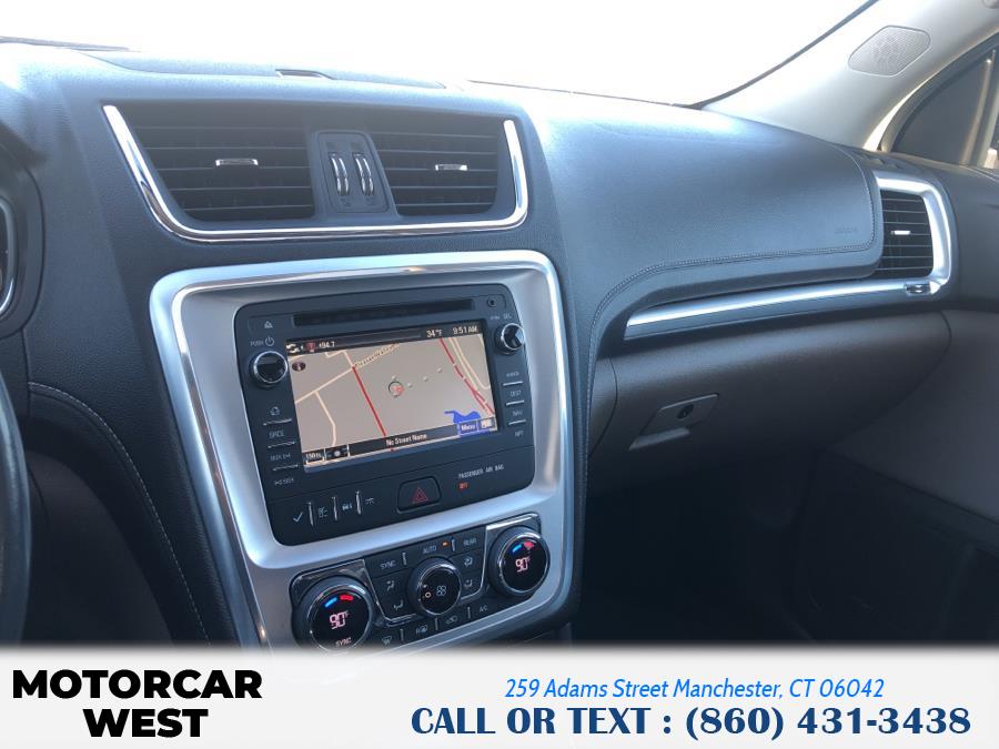 2015 GMC Acadia AWD 4dr SLT w/SLT-1, available for sale in Manchester, Connecticut | Motorcar West. Manchester, Connecticut 2015 GMC Acadia AWD 4dr SLT w/SLT-1, available for sale in Manchester, Connecticut | Motorcar West. Manchester, Connecticut
