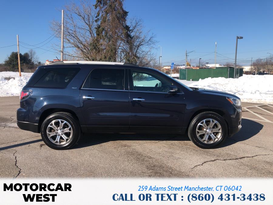 2015 GMC Acadia AWD 4dr SLT w/SLT-1, available for sale in Manchester, Connecticut | Motorcar West. Manchester, Connecticut 2015 GMC Acadia AWD 4dr SLT w/SLT-1, available for sale in Manchester, Connecticut | Motorcar West. Manchester, Connecticut