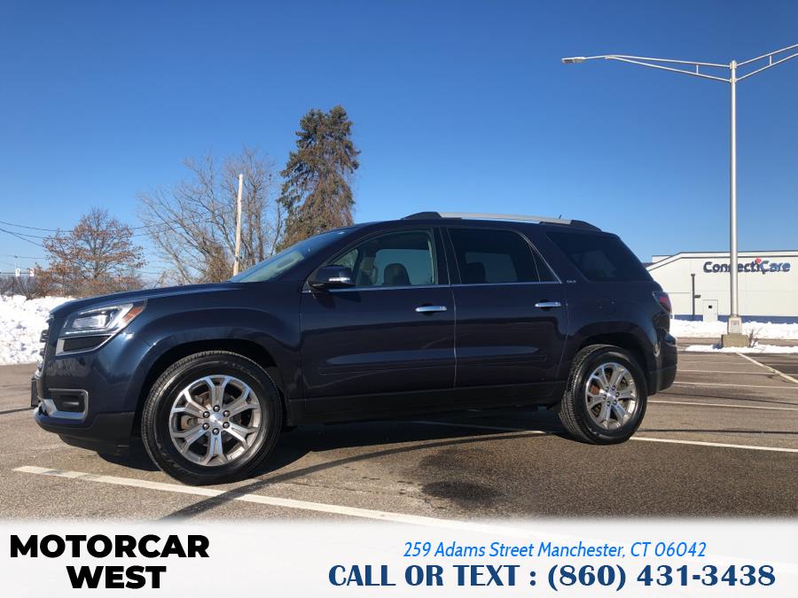 2015 GMC Acadia AWD 4dr SLT w/SLT-1, available for sale in Manchester, Connecticut | Motorcar West. Manchester, Connecticut 2015 GMC Acadia AWD 4dr SLT w/SLT-1, available for sale in Manchester, Connecticut | Motorcar West. Manchester, Connecticut