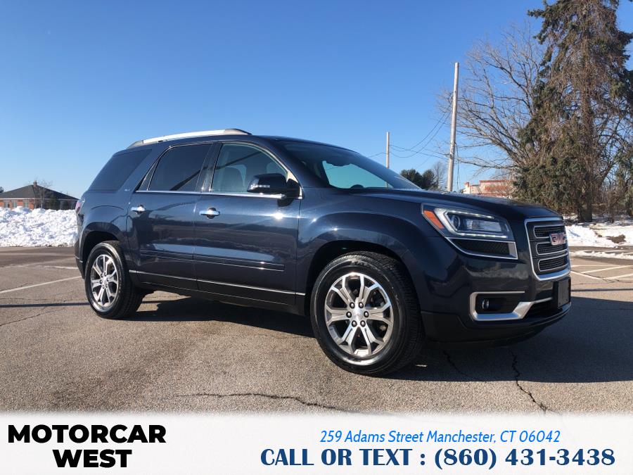 2015 GMC Acadia AWD 4dr SLT w/SLT-1, available for sale in Manchester, Connecticut | Motorcar West. Manchester, Connecticut 2015 GMC Acadia AWD 4dr SLT w/SLT-1, available for sale in Manchester, Connecticut | Motorcar West. Manchester, Connecticut
