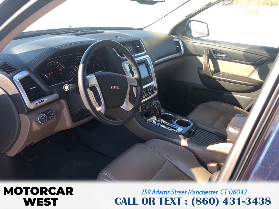 2015 GMC Acadia AWD 4dr SLT w/SLT-1, available for sale in Manchester, Connecticut | Motorcar West. Manchester, Connecticut 2015 GMC Acadia AWD 4dr SLT w/SLT-1, available for sale in Manchester, Connecticut | Motorcar West. Manchester, Connecticut