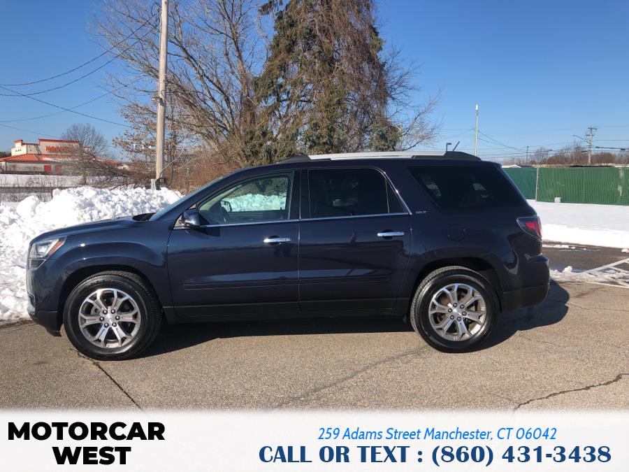 2015 GMC Acadia AWD 4dr SLT w/SLT-1, available for sale in Manchester, Connecticut | Motorcar West. Manchester, Connecticut 2015 GMC Acadia AWD 4dr SLT w/SLT-1, available for sale in Manchester, Connecticut | Motorcar West. Manchester, Connecticut