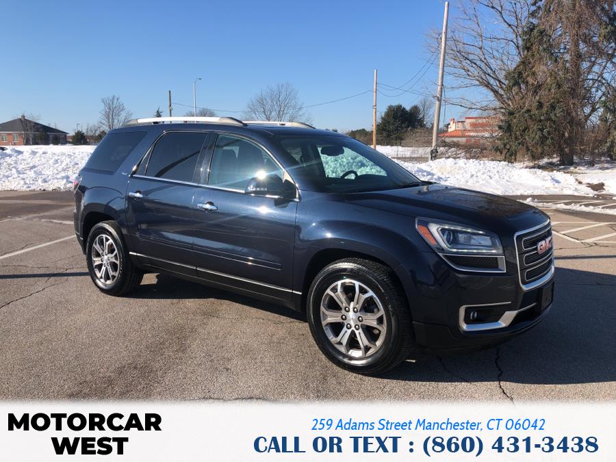 2015 GMC Acadia AWD 4dr SLT w/SLT-1, available for sale in Manchester, Connecticut | Motorcar West. Manchester, Connecticut 2015 GMC Acadia AWD 4dr SLT w/SLT-1, available for sale in Manchester, Connecticut | Motorcar West. Manchester, Connecticut
