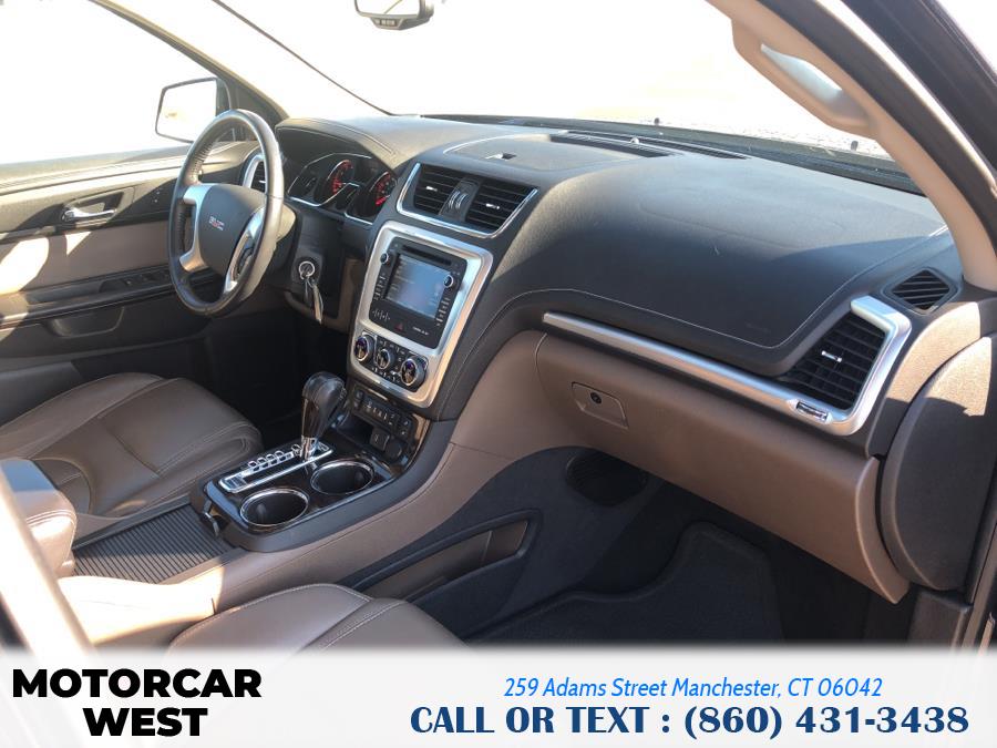 2015 GMC Acadia AWD 4dr SLT w/SLT-1, available for sale in Manchester, Connecticut | Motorcar West. Manchester, Connecticut 2015 GMC Acadia AWD 4dr SLT w/SLT-1, available for sale in Manchester, Connecticut | Motorcar West. Manchester, Connecticut