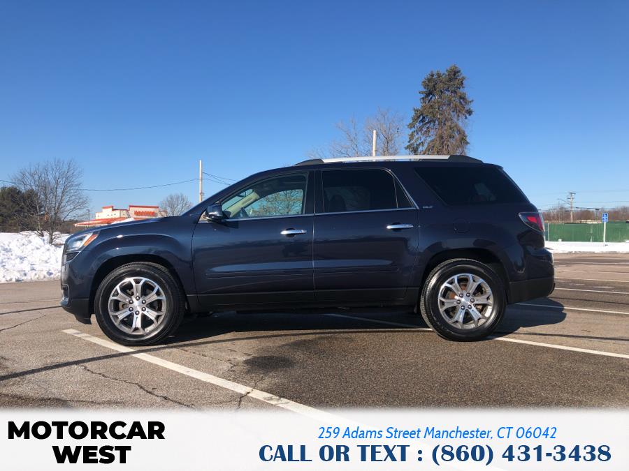 2015 GMC Acadia AWD 4dr SLT w/SLT-1, available for sale in Manchester, Connecticut | Motorcar West. Manchester, Connecticut 2015 GMC Acadia AWD 4dr SLT w/SLT-1, available for sale in Manchester, Connecticut | Motorcar West. Manchester, Connecticut