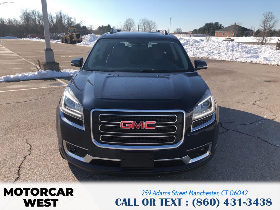 2015 GMC Acadia AWD 4dr SLT w/SLT-1, available for sale in Manchester, Connecticut | Motorcar West. Manchester, Connecticut 2015 GMC Acadia AWD 4dr SLT w/SLT-1, available for sale in Manchester, Connecticut | Motorcar West. Manchester, Connecticut