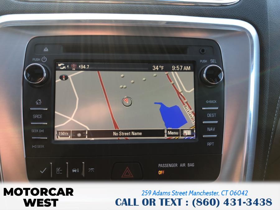2015 GMC Acadia AWD 4dr SLT w/SLT-1, available for sale in Manchester, Connecticut | Motorcar West. Manchester, Connecticut 2015 GMC Acadia AWD 4dr SLT w/SLT-1, available for sale in Manchester, Connecticut | Motorcar West. Manchester, Connecticut
