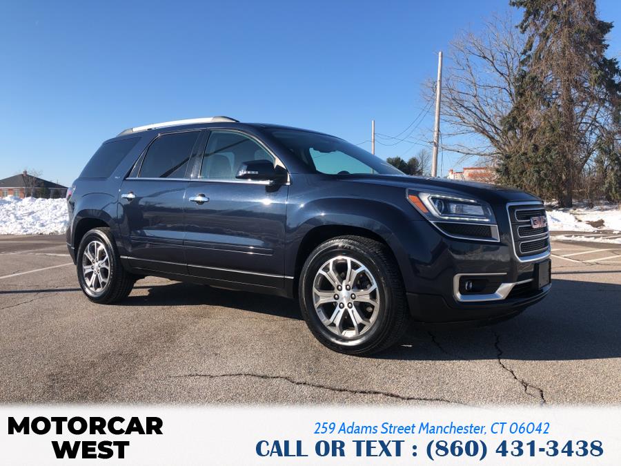 2015 GMC Acadia AWD 4dr SLT w/SLT-1, available for sale in Manchester, Connecticut | Motorcar West. Manchester, Connecticut 2015 GMC Acadia AWD 4dr SLT w/SLT-1, available for sale in Manchester, Connecticut | Motorcar West. Manchester, Connecticut