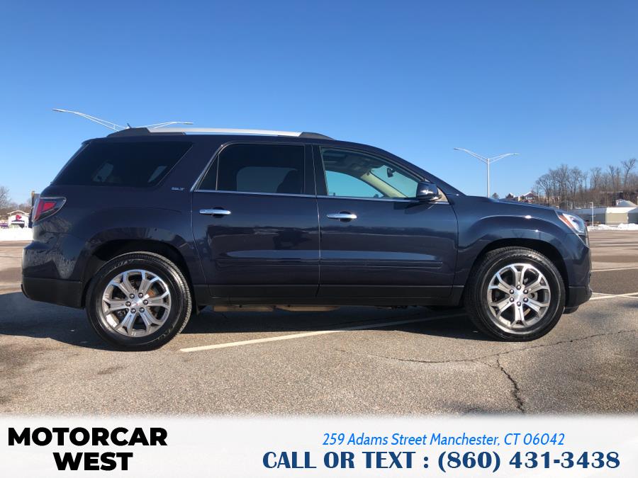 2015 GMC Acadia AWD 4dr SLT w/SLT-1, available for sale in Manchester, Connecticut | Motorcar West. Manchester, Connecticut 2015 GMC Acadia AWD 4dr SLT w/SLT-1, available for sale in Manchester, Connecticut | Motorcar West. Manchester, Connecticut