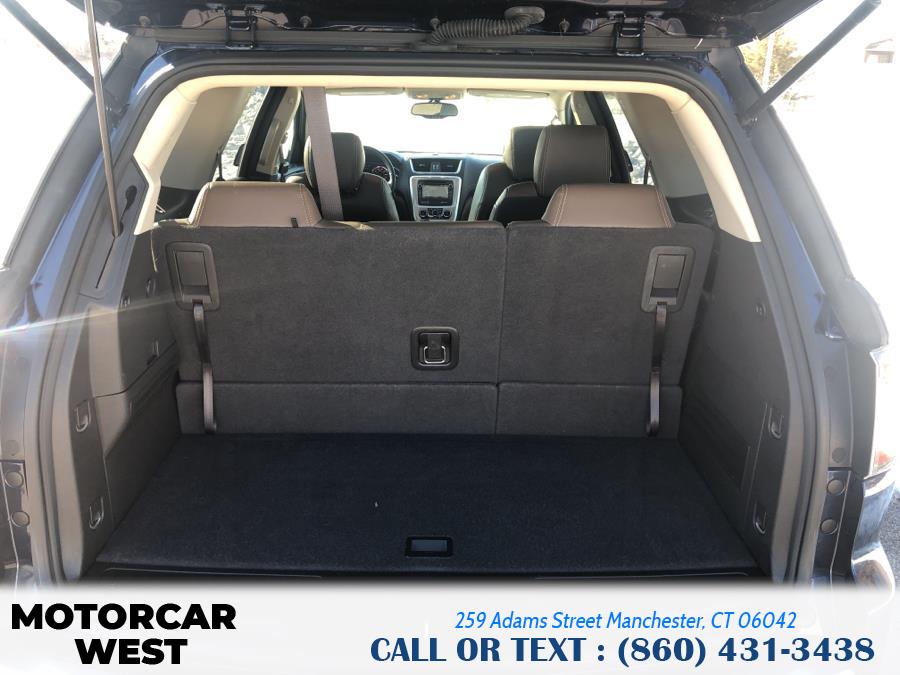 2015 GMC Acadia AWD 4dr SLT w/SLT-1, available for sale in Manchester, Connecticut | Motorcar West. Manchester, Connecticut 2015 GMC Acadia AWD 4dr SLT w/SLT-1, available for sale in Manchester, Connecticut | Motorcar West. Manchester, Connecticut