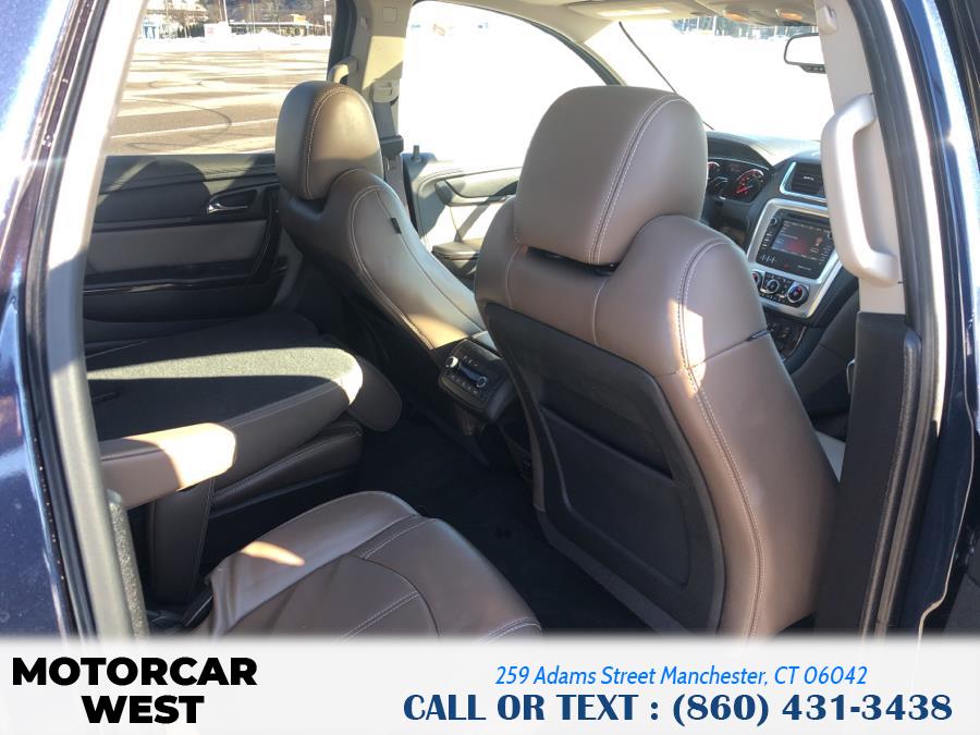 2015 GMC Acadia AWD 4dr SLT w/SLT-1, available for sale in Manchester, Connecticut | Motorcar West. Manchester, Connecticut 2015 GMC Acadia AWD 4dr SLT w/SLT-1, available for sale in Manchester, Connecticut | Motorcar West. Manchester, Connecticut